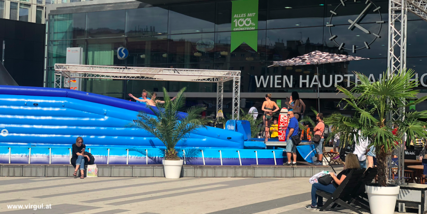 Hauptbahnhof’da Sörf Yapabilirsiniz