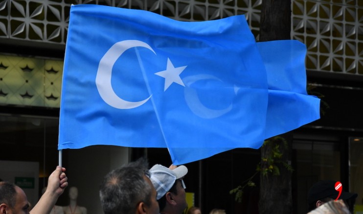 Türkiye’de binlerce kişi, Doğu Türkistan için yürüdü