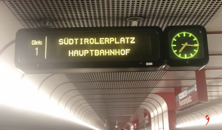 Viyana U1 Metro Hattı Bütün Hafta Kapalı