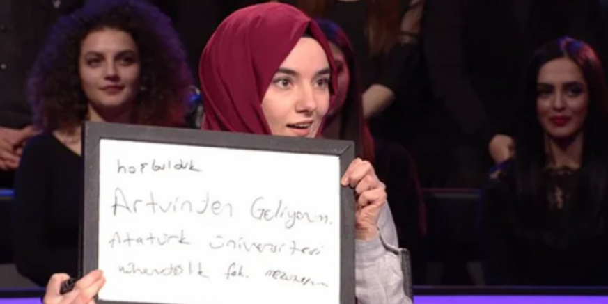 Erdoğan Ümmü Gülsüm ile görüntülü görüşme gerçekleştirdi