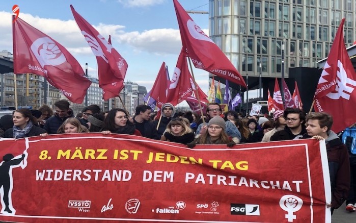 Viyana’da 8 Mart Kutlandı