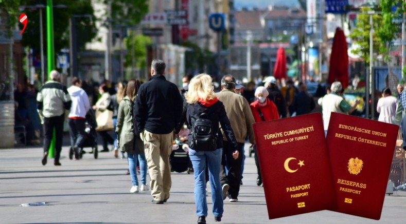 Avusturya Vatandaşlığına Geçiş Sıralamasında Türkiye Üçüncü