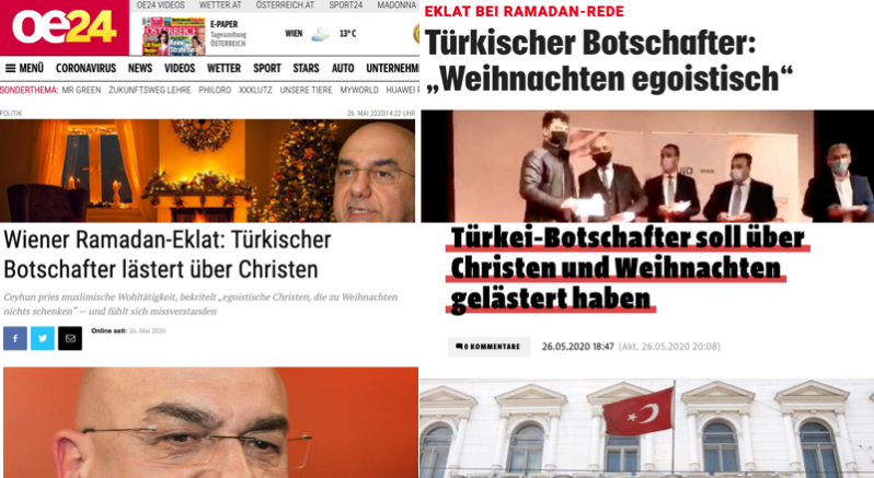 Büyükelçi Ceyhun | ‘’Belirli Bir İnancın Mensupları Hakkında Açıklama Yapmadım’’