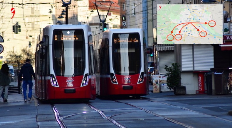 Viyana | Sınır Ötesi Tramvay Hatları Geliyor
