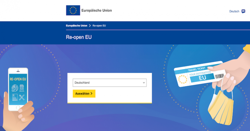 AB, üye ülkelere seyahat etmek için güncel bilgilerin yer aldığı internet sitesi kurdu