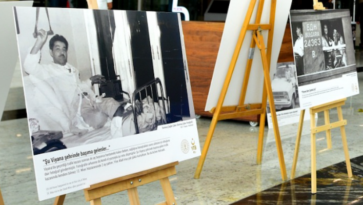 Sandıktaki fotoğraflar sergisi Ankara Garı’nda açıldı