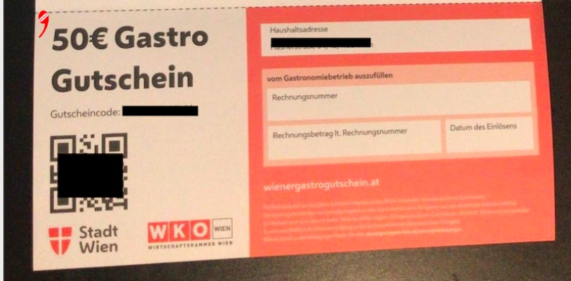 Viyana | Yemek Kuponları Gelmeye Başladı