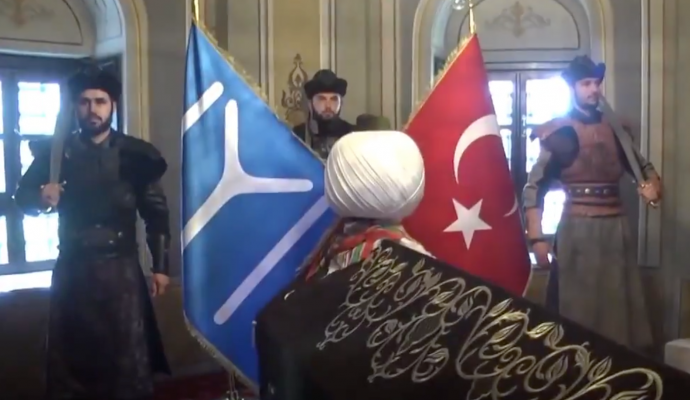 Osman Gazi ve Orhan Gazi türbelerinde sancak nöbeti tutulacak