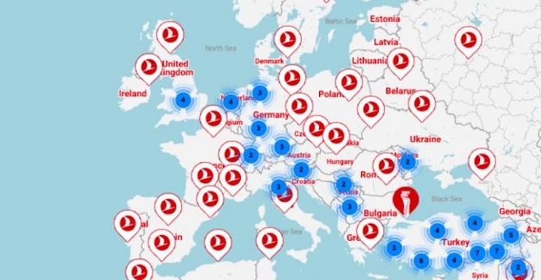 THY Avrupa’da uçuş trafiğinin birincisi oldu