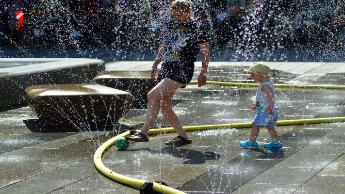 Viyana’da Güneş Kavuruyor
