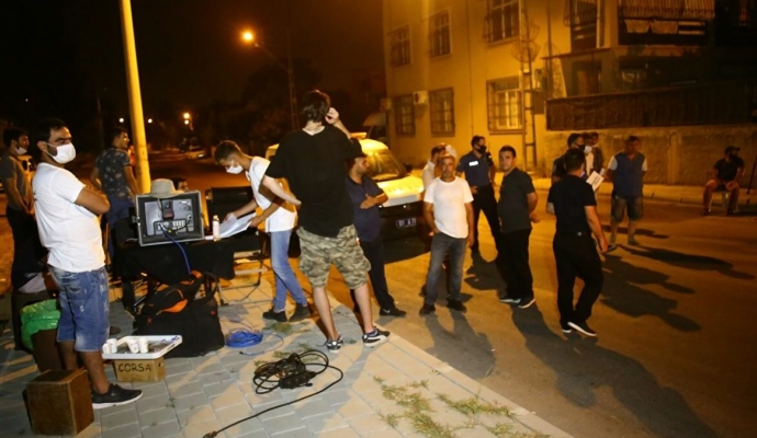 Dizi setine polis baskını | Çatışma sahnelerini gerçek sandılar