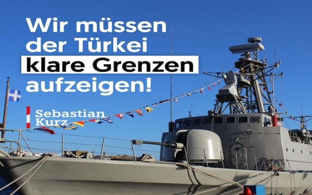 Kurz | ‘’Türkiye’ye Karşı, Kıbrıs ve Yunanistan’ın Yanındayız’’