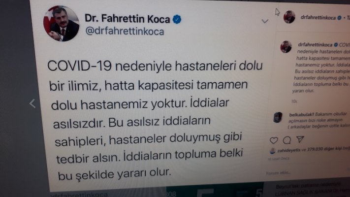 TÜRKİYE’DE COVİD-19 NEDEN YÜKSELİŞE GEÇTİ ?