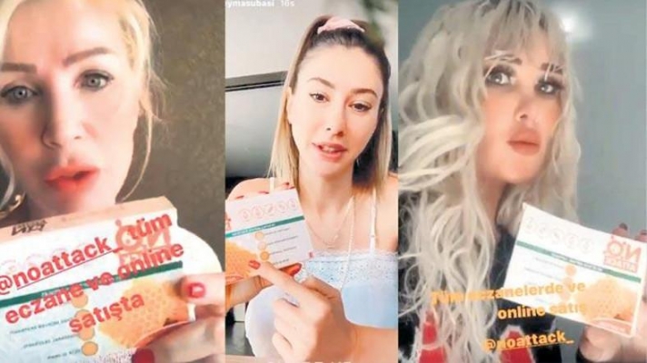 Ünlülere ‘Koronavirüse iyi geliyor’ diyerek tanıttıkları ürün sebebiyle 104’er bin lira ceza