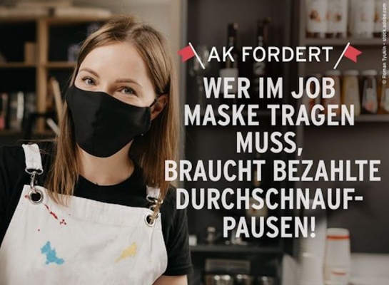 AK | Maske ile çalışmak zorunda olanlara ‘’maske molası’’ istiyor