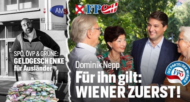 AMS’den, FPÖ’nün Seçim Afişine Tepki