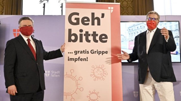 Viyana’da ücretsiz grip aşısı için 17.000’den fazla kayıt
