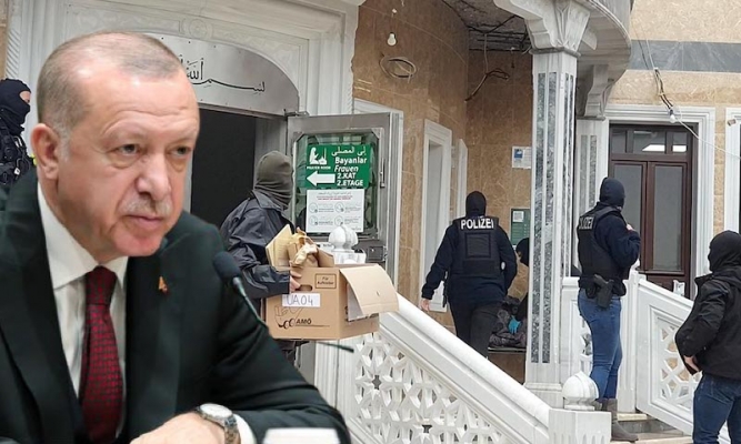 Erdoğan’dan Berlin’deki Cami Baskınına Kınama