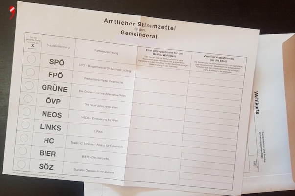 Viyana Seçimlerinin Nihai Sonuçları Açıklandı