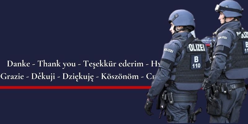 Viyana Polisinden Teşekkür | ‘’Boşuna Dünyanın En Yaşanabilir Şehri Değiliz’’