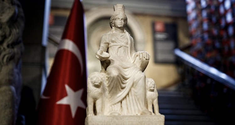 Kybele heykeli 60 yıl sonra Türkiye’de