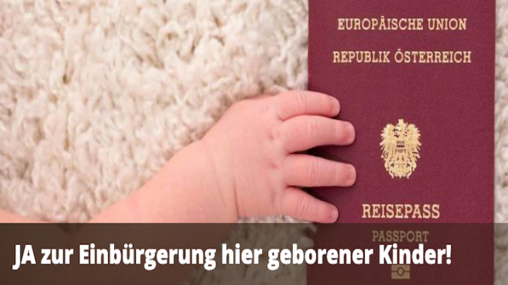 SOS Mitmensch | ‘’Avusturya’da Doğan Çocuklar Doğal Vatandaş Sayılsın’’