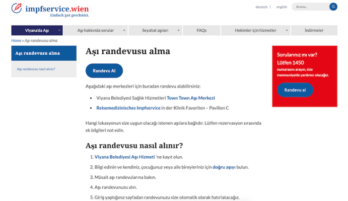 Viyana’da Korona Aşısı, Antijen Testlerinden Daha Çok Rağbet Görüyor | 120 Bin Kayıt