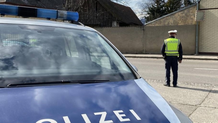 An den Stadtgrenzen wird von der Polizei kontrolliert