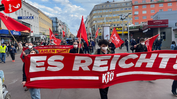 Bu Sefer Krizden Zengin Olanlar Protesto Edildi