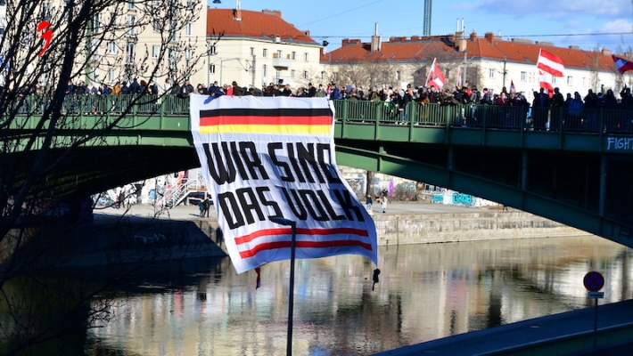 Korona İnkarcılarının Viyana’daki Yürüyüşünde Olaylar Çıktı