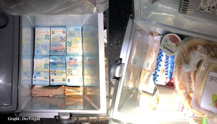 Türkiye Plakalı Araçta 390 Bin Euro Yakalandı