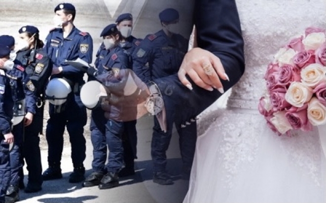 Kısıtlamalara Rağmen Yapılan Düğünü Polis Bastı
