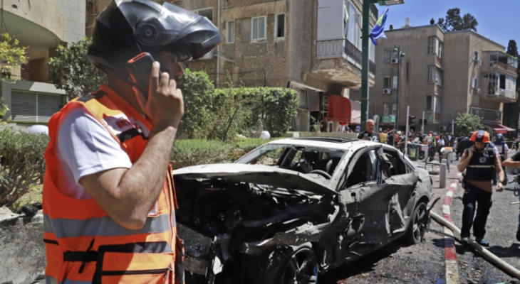 Hamas’ın Attığı Roket Avusturya Büyükelçiliğinin Yanına Düştü