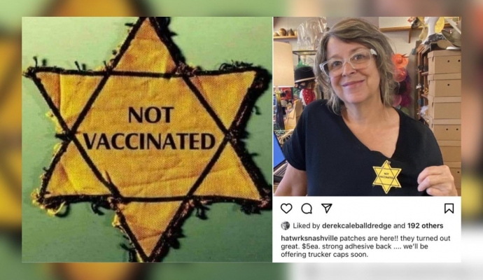 Üzerinde “Aşılanmamış” Yazan Nazi Rozeti İnfiale Neden Oldu