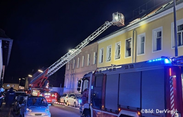 Viyana | Gece Yarısı Çıkan Yangında İki Kişi Yaralandı