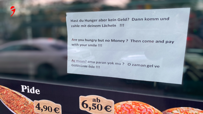 Viyana’da Örnek Davranış | ‘’Aç mısın? Ama Paran Yok mu? O zaman Gel ve Gülüşünle Öde!’’