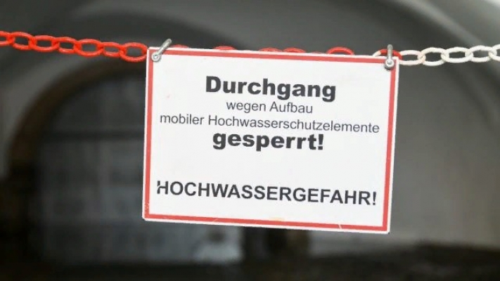 Avusturya’da Tuna Nehri Sel Uyarı Seviyesine Ulaştı