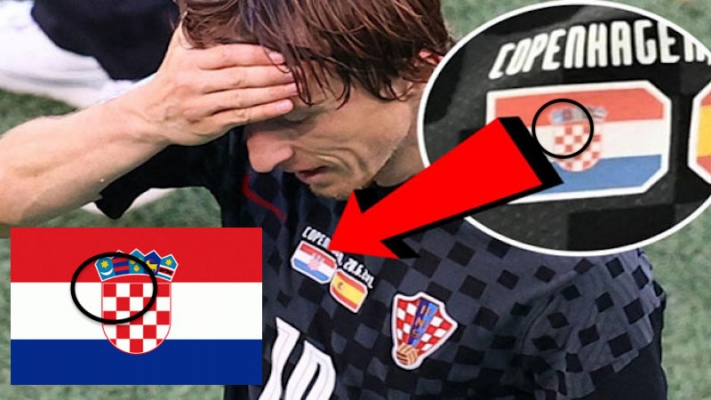 Avusturya’da Yasaklı Sembol, Hırvat Milli Takımının Formasında
