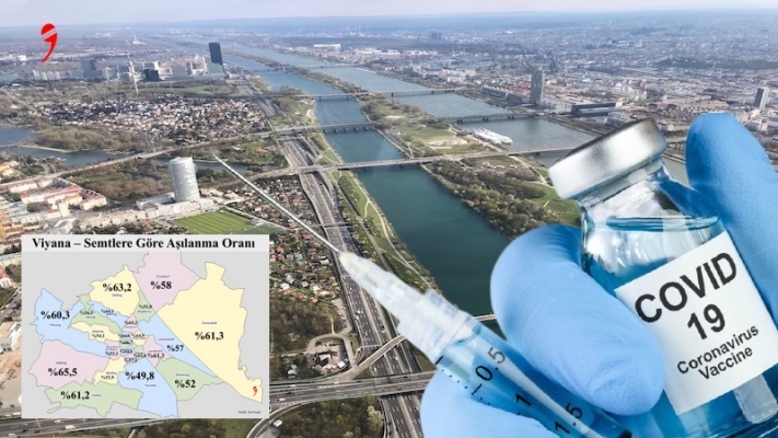Viyana’da Aşı Vurulma Oranı, Göçmenlerin Yoğun Yaşadığı Semtlerde Düşük
