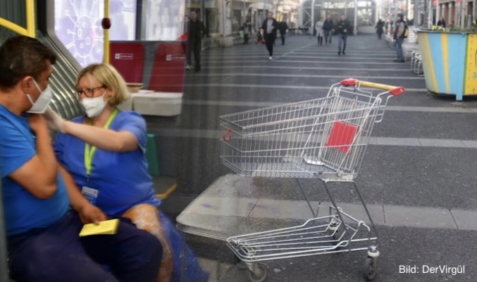 Viyana | Süpermarketlerde Korona Aşısı