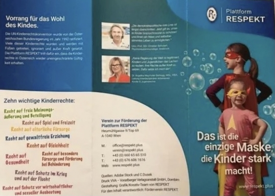 Aşı Karşıtlarına Yanıt | Aşı Karşıtları, Viyana Okullarının Önünde El İlanları Dağıttı