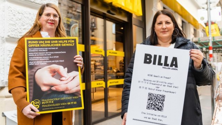 BILLA marketler zincirinden “Kadına şiddete hayır” desteği