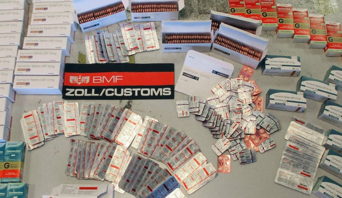 Der Wurmmittel Schmuggel steigt