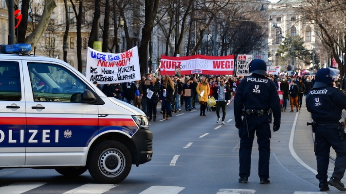 FPÖ ve Korona inkarcılarından Viyana’da gösteri çağrısı