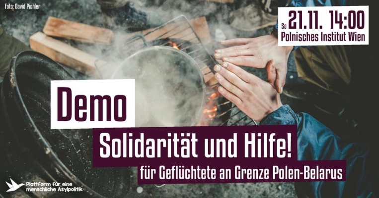 Viyana’dan Polonya ile Beyaz Rusya sınırında kalan mültecilerle dayanışma çağrısı!