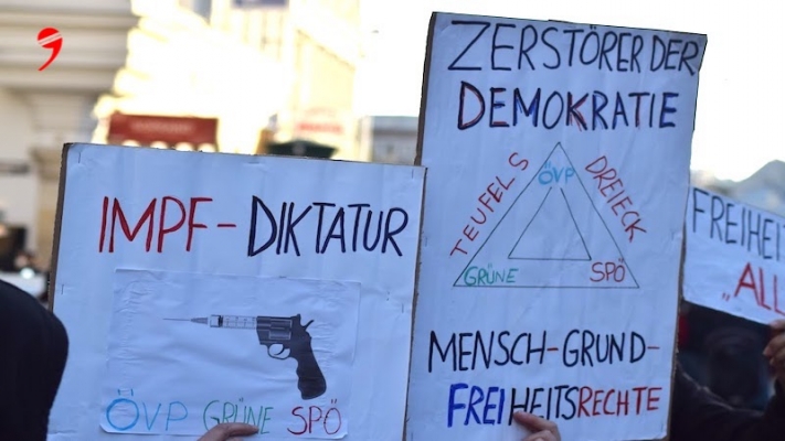 Avusturya’da aşı zorunluğunu ön gören yasa taslağı basına sızdı