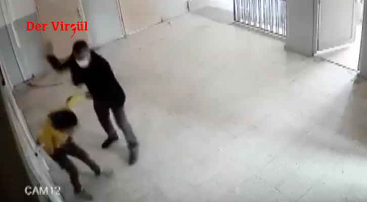 Sınıftan çıkardığı öğrencisini tekme ve yumruklarla dövdü