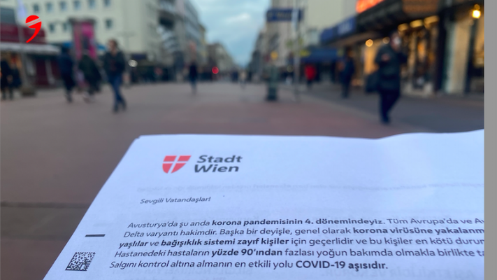 Viyana Belediyesinden Türkçe Aşıya Çağrı Mektubu
