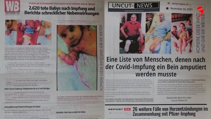 Viyanalıların posta kutusuna aşı karşıtı broşürler bırakılıyor