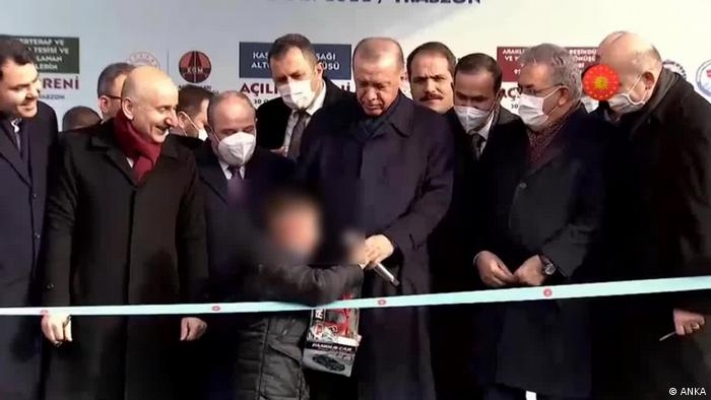 Erdoğan’ın törende sahneye çıkarttığı çocuk, Kılıçdaroğlu için ‘hain’ dedi